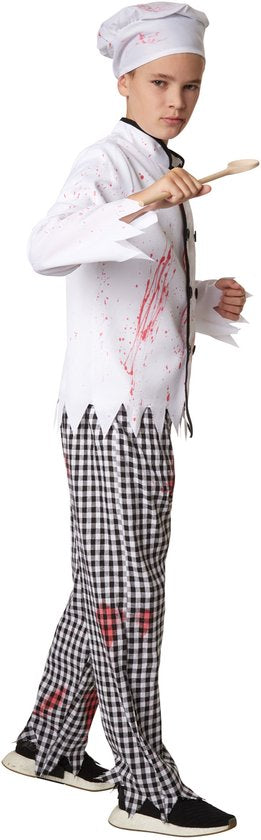 Dressforfun Creepy cook 140 (9-10y) - déguisement halloween déguisement carnaval déguisement carnaval déguisement carnaval déguisement carnaval - 302217
