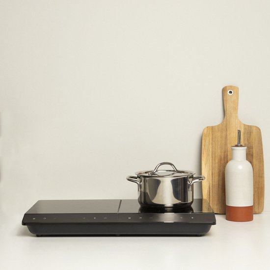 Tristar Deluxe Table de cuisson à induction 3500W - IK-6162 - 2 zones de cuisson - Minuterie jusqu'à 180 min - Noir