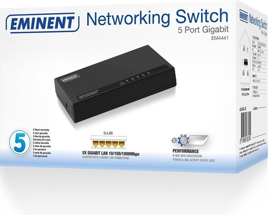 Commutateur de réseau Eminent EM4441