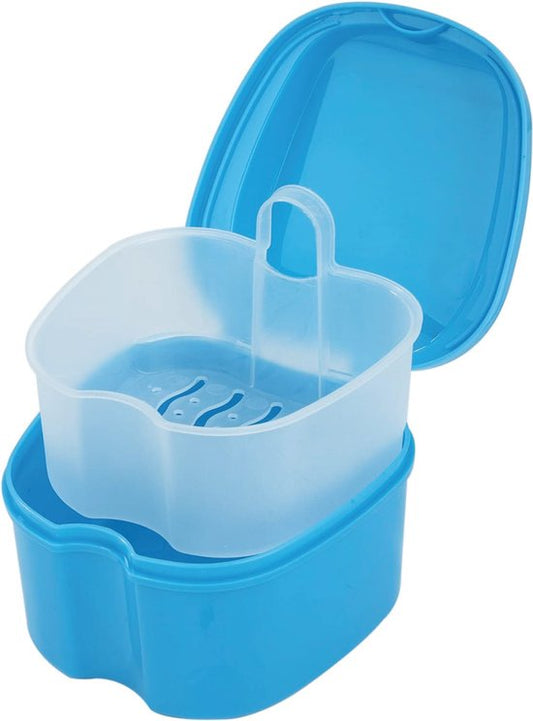 Alyze Plateau pour prothèses dentaires - Plateau pour brackets - Avec égouttoir - Pour - Appareils dentaires - Dentures - Plateau pour prothèses dentaires - Boîtier pour brackets - Plateau