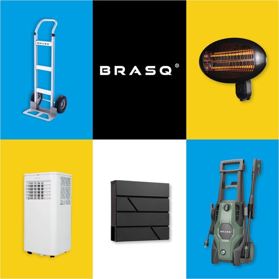 BRASQ Trolley - Capacité 200KG - Chariot de transport - Aide au transport - Pliable