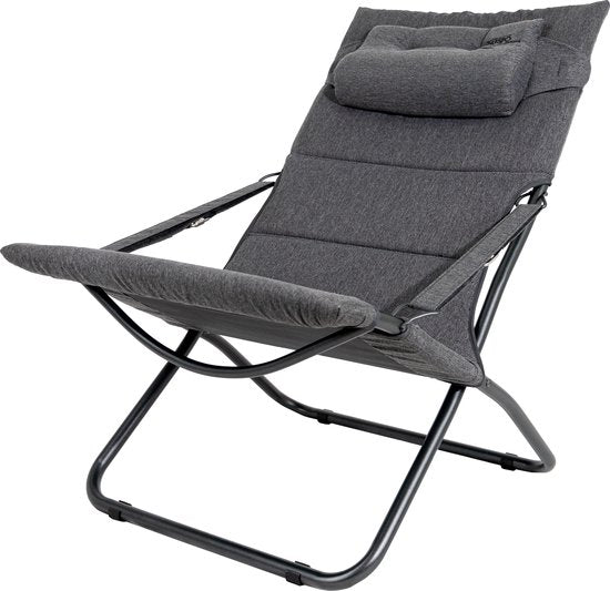 Crespo - Chaise longue - AP/263 - Tex-Supreme - Gris