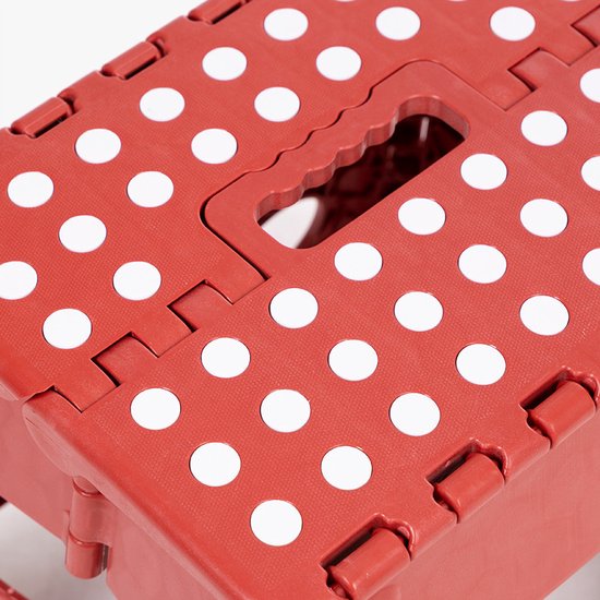 Tabouret pliable - Marchepied - Robuste Antidérapant - Peu encombrant - Max. 100 kg - Pour cuisine Salle de bains