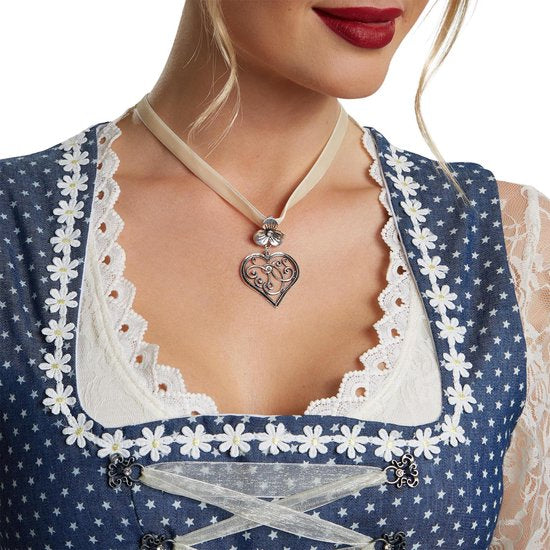 Dressforfun Midi-Dirndl Kleinwalsertal modèle 2 XL - costume déguisement carnaval déguisement carnaval déguisement carnaval déguisement carnaval - 304643