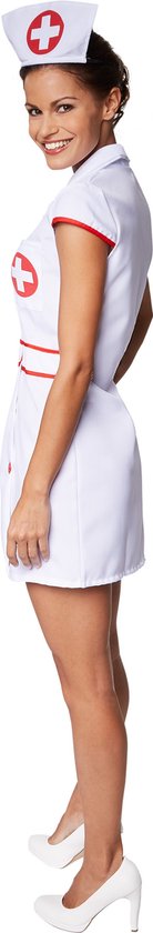 Dressforfun Costume femme infirmière sexy L - déguisement déguisement halloween déguisement soirée carnaval déguisement carnaval déguisement soirée - 301505