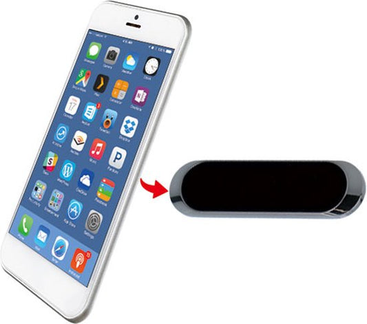 Support magnétique pour téléphone Dunlop - Petit et élégant - Montage facile - Couleurs multiples