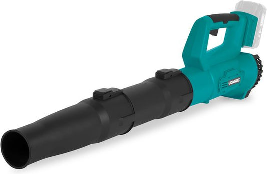VONROC Accu Leaf Blower 20V - Modèle axial - Vitesse d'air 129 km/h - Volume d'air 7m3/min - Sans batterie ni chargeur