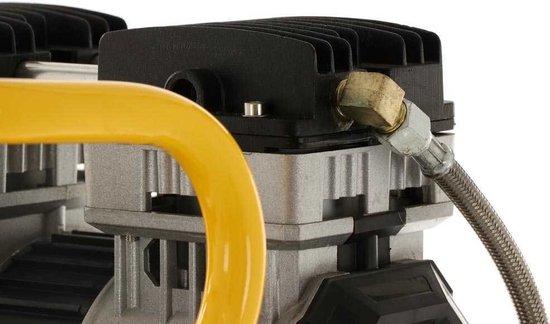Stanley Compressor, compresseur d'air sans huile, compresseur silencieux, vertical, 1 hp, 8 bar, capacité du réservoir 50 L