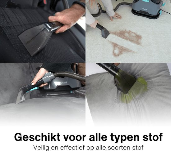 Achaté Powerful Carpet Cleaner - Stain Cleaner - Furniture Cleaner - Mattress Cleaner - Sofa Cleaner - Seat Cleaner - Floor Cleaner - Cleaning Machine
