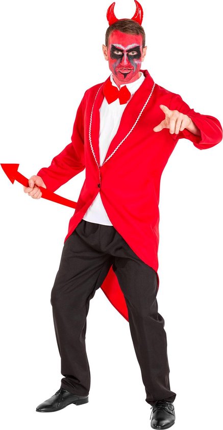 dressforfun - Costume Homme Devil M - déguisement halloween déguisement soirée carnaval costume carnaval - 300166