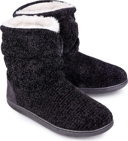 Chaussons Dames - Chaussons - Taille 40/41 - Noir - Antidérapant - Comfeet
