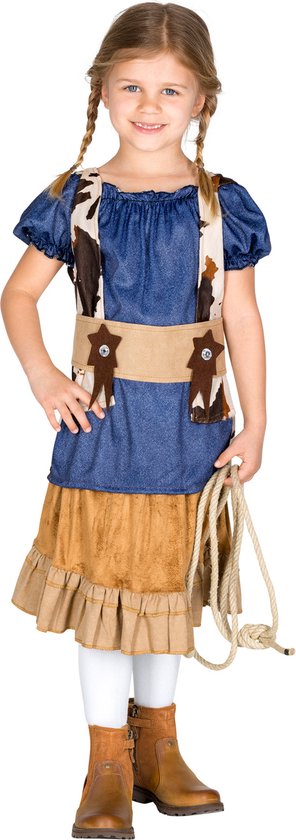Costume fille cowgirl Wynonna 152 (12-14ans) - Dressforfun - déguisement halloween - carnaval - marron