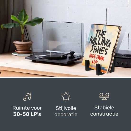 Luft LP holder - Vinyl - Storage system - Record rack - Holder - Stand - Album - Iron
