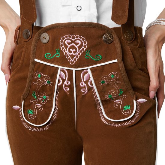 Dressforfun Lederhose Walchensee S - déguisement costume halloween déguisement fête de carnaval déguisement fête de carnaval - 302820