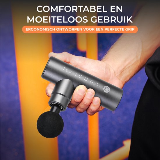 Maicura GO SE - Pistolet de massage professionnel - Appareil de massage en aluminium - Pistolet de massage - Pistolet de massage