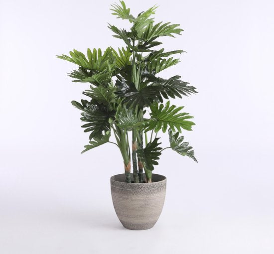 Mica Decorations Plante Artificielle Philodendron - H120 x Ø80 cm - Vert
