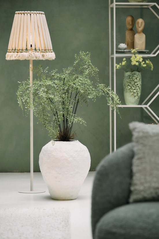 Light & Living - abat-jour - Loa - beige - textile - Ø 41cm - E27 - 2041574