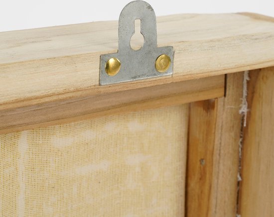 Collection In The Mood Décoration murale - L59 x B45 cm - Coton/bois FSC - Rose clair