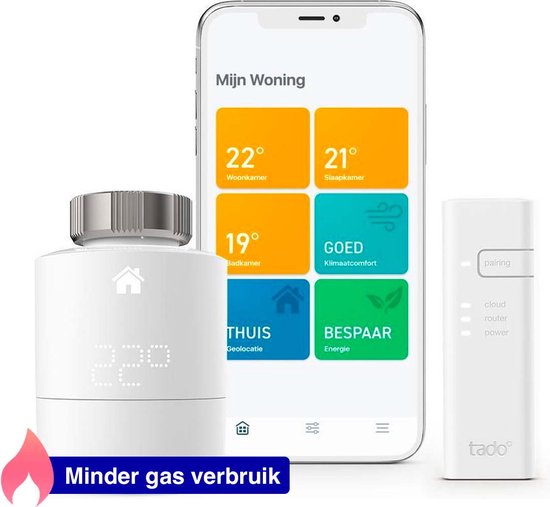 Tado Starter Kit - Thermostat de radiateur intelligent V3+