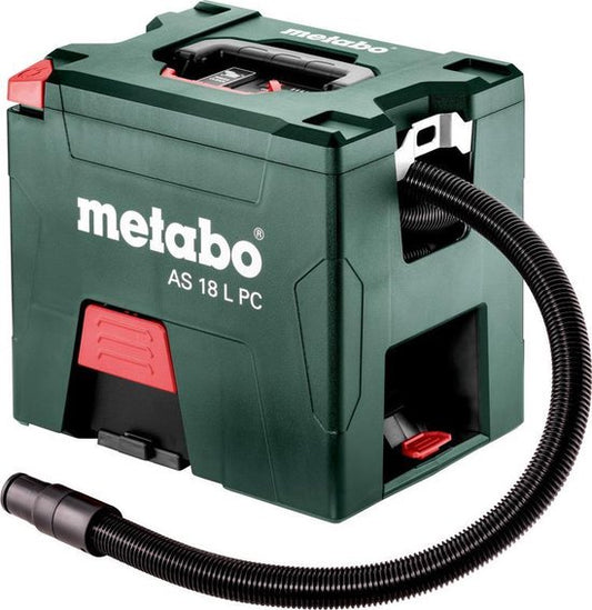 Metabo AS 18 L PC Li-Ion aspirateur de chantier sans fil - Classe L - 7,5L