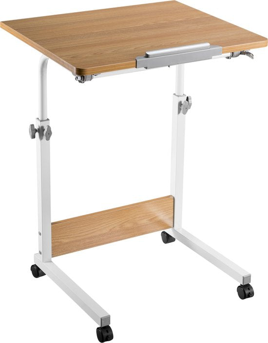 Table pour ordinateur portable bureau mobile - pupitre - hauteur réglable 68 - 96 cm