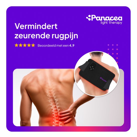 TheraFlex Infrared Lamp Infrared Belt Backband Red Light Therapy - Muscles et articulations - Lombalgie