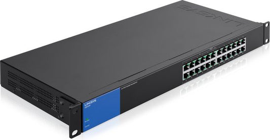 Linksys LGS124P - Commutateur réseau - Non administré - Commutateur PoE - 1000 Mbps - 24-Ports