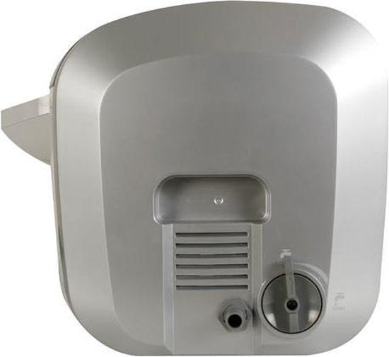 Perel Nettoyeur à ultrasons 6 L - Fonction dégazage - Vanne de vidange - Minuterie et température réglables - Panier amovible et porte-montre - Usage professionnel - 310 W, 35 kHz - Blanc