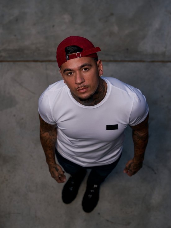 AB Lifestyle - T-shirt - Platinum Tee | Bright White - Homme - Taille : XS