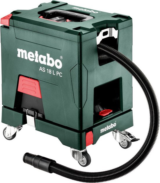 Metabo AS 18 L PC Li-Ion aspirateur de chantier sans fil - Classe L - 7,5L