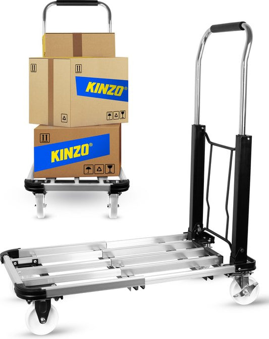 Kinzo Trolley Foldable - Trolley - Chariot de transport - jusqu'à 150 KG