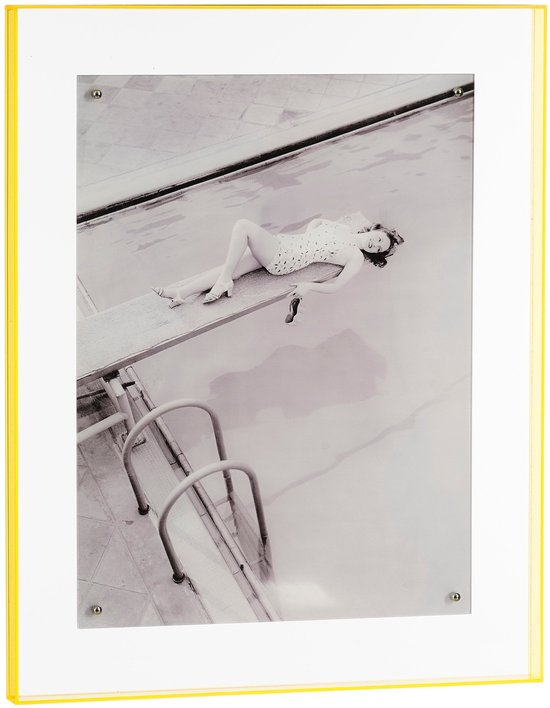 Mica Decorations Femme Décoration murale - L40 x L3 x H50 cm - Acrylique - Gris