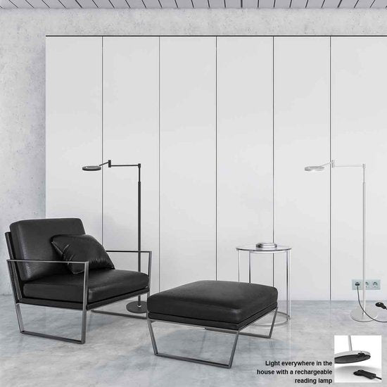 Steinhauer lampadaire Soleil - acier - aluminium - 3515ST