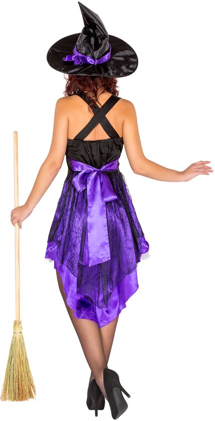 Dressforfun costume femme robe de sorcière sexy M - déguisement costume halloween robe de soirée costume carnaval costume carnaval robe de soirée - 300083