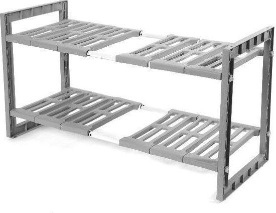 Compactor Armoire à évier à rayonnages extensible