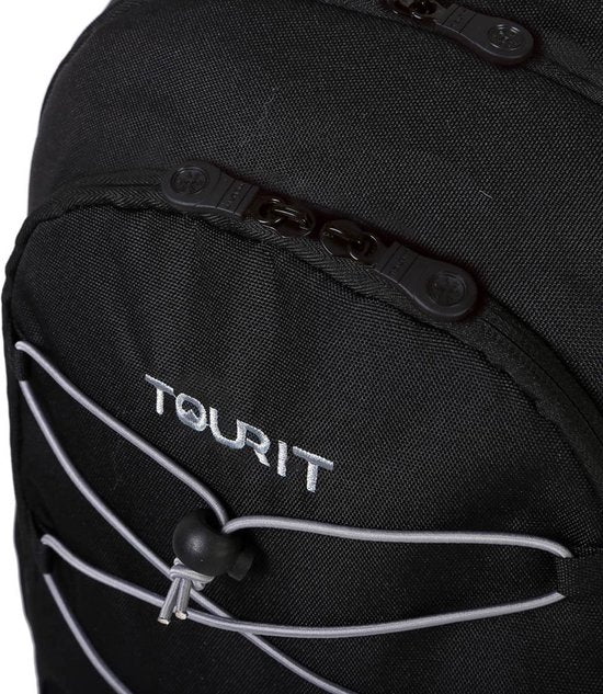 Sac à dos isotherme (25L) - Contient 28 canettes - Sac à lunch pour femmes et hommes - Noir