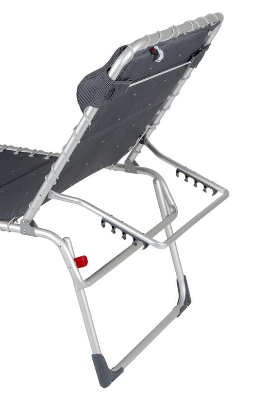 Crespo - Lit pliant - AL/364 - Deluxe - Gris foncé