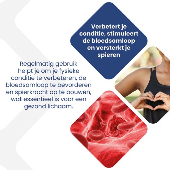 Vélo d'appartement - Nexxt - Pour les bras et les jambes - Vélo d'exercice pour l'entraînement et la rééducation