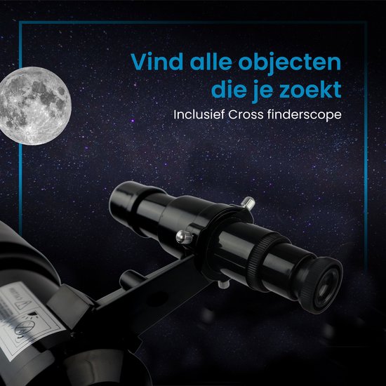 ODESSEY - Télescope - Voie Lactée Edition - Réflecteur - Zoom jusqu'à 150x - Noir