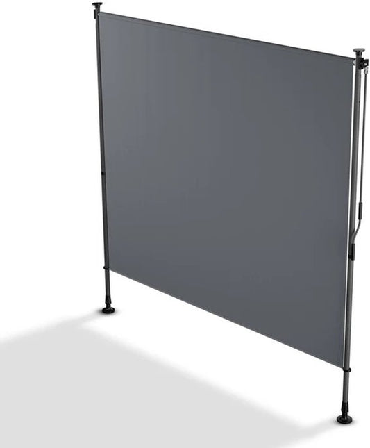 Parasol vertical Barbados - 200x310 cm - Gris