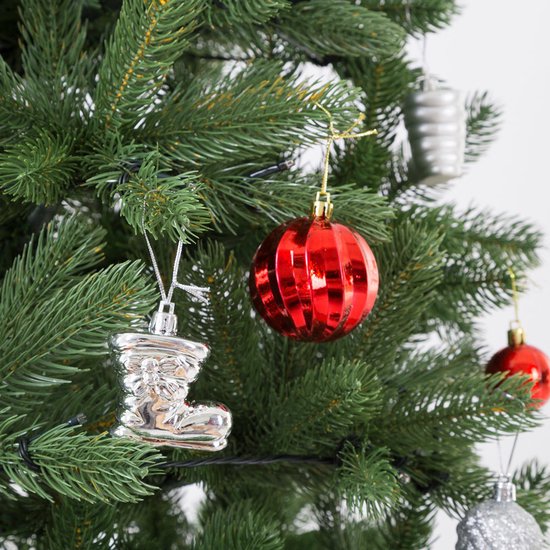 Sapin de Noël, CAS, Avec lumières de Noël, 140cm