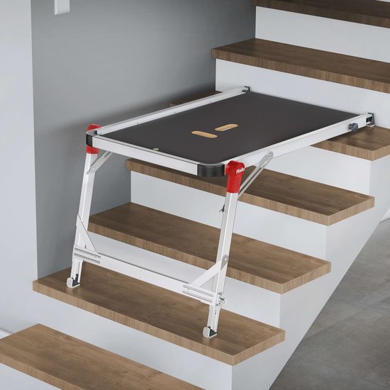 Hailo TP1- Plate-forme pour escaliers - Antidérapante - 90x57 cm