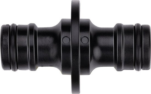 BLACK+DECKER Tuyau d'arrosage interconnectable - ⌀ 3.2 x 5.2 CM - Permet de connecter 2 tuyaux - Noir