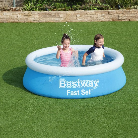 Bestway Kids' Pool - Ø 183 cm - Modèle 57392 - Bordure gonflable
