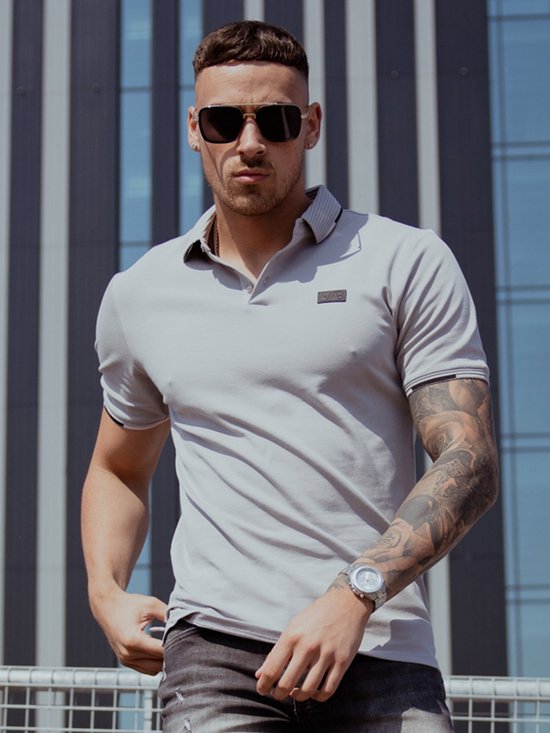 AB Lifestyle - Polo tricolore | Alloy - Hommes - Taille : XS