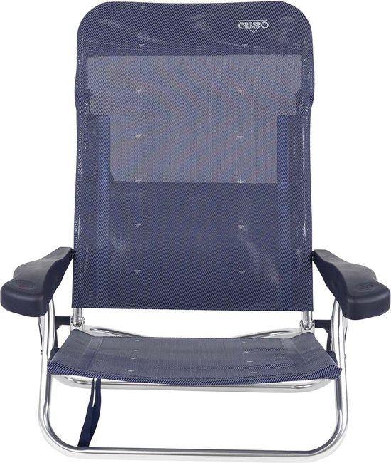 Crespo - Chaise de plage - AL/221 - Bleu foncé