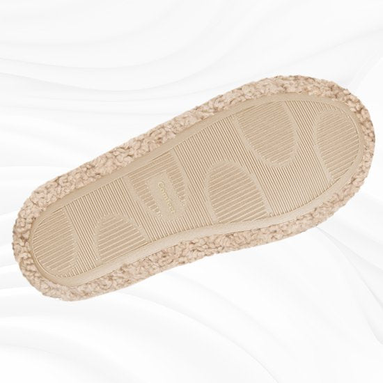 Chaussons Ladies - Chaussons - Taille 38/39 - Khaki - Antidérapant - Comfeet
