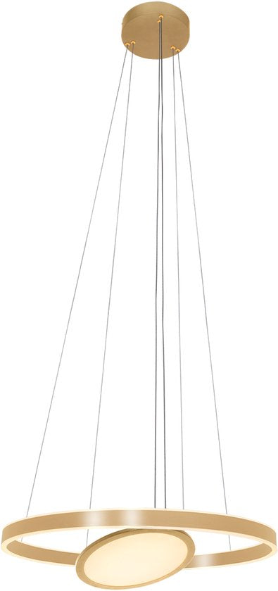 Steinhauer - lampe suspendue - Ringlux - or - verre métal - Ø 60cm - LED - 3514GO