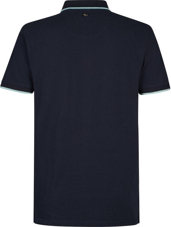 Petrol Industries - Polo à manches courtes Rallye pour homme - Bleu - Taille XL