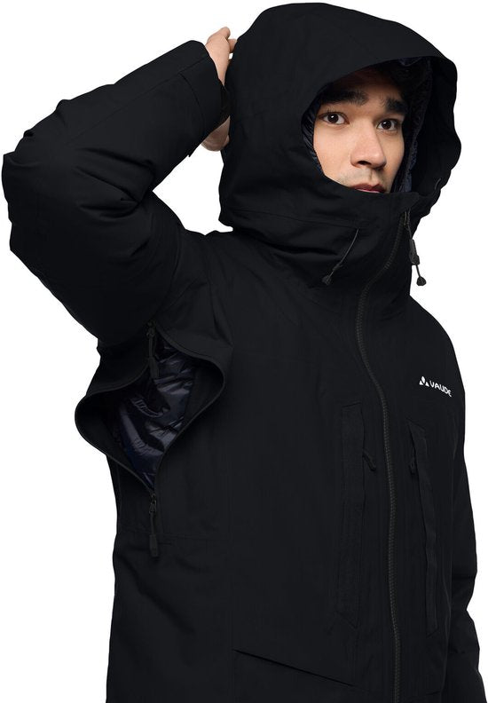 Vaude - Monviso 2.5L Hardshell Jacket - Veste de pluie imperméable Outdoor - Homme - Noir - Taille M
